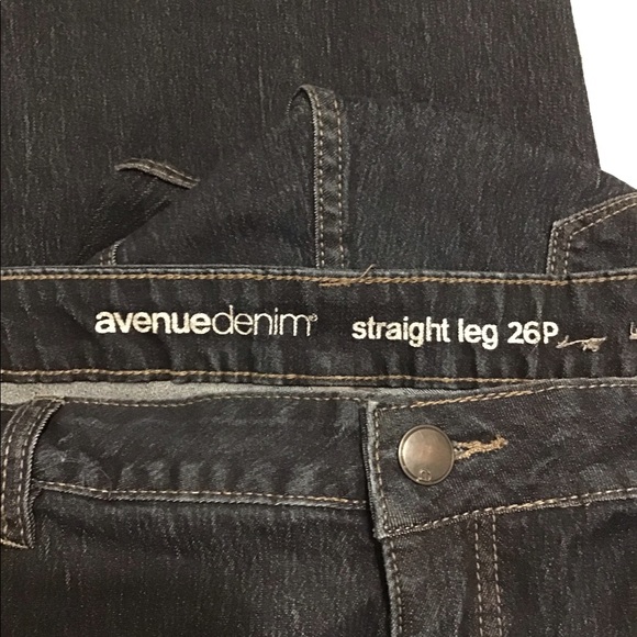 EUC Avenue straight leg jeans 26WP - Picture 2 of 2